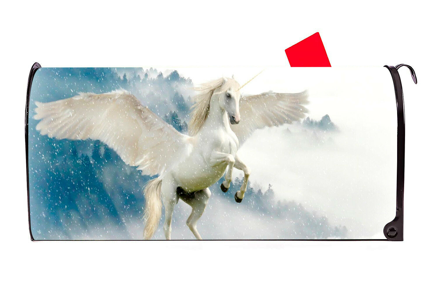 Unicorn Vinyl Magnetic Mailbox Cover Made in the USA