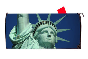 Statue of Liberty Vinyl Magnetic Mailbox Cover Made in the USA