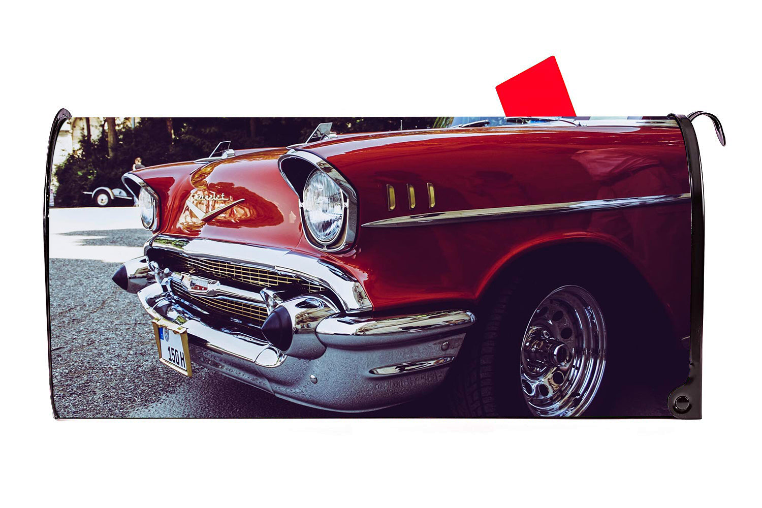 57 Chevy Chevrolet 2 Magnetic Mailbox Cover - Mailbox Covers for You