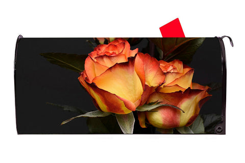 Rose 3 Vinyl Magnetic Mailbox Cover Made in the USA