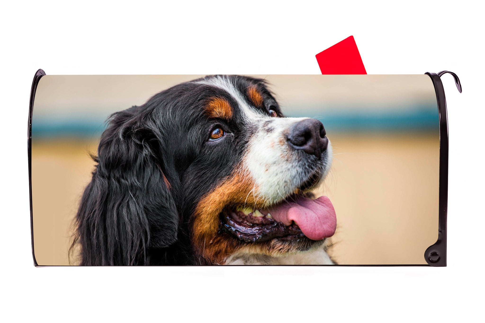 Bernese Mountain Dog Magnetic Mailbox Cover - Mailbox Covers for You