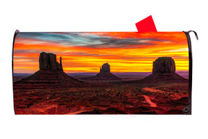 Desert Magnetic Mailbox Cover - Mailbox Covers for You