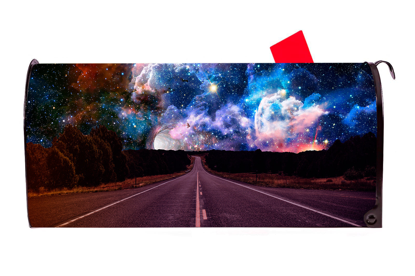 Journey Into Space Magnetic Mailbox Cover - Mailbox Covers for You