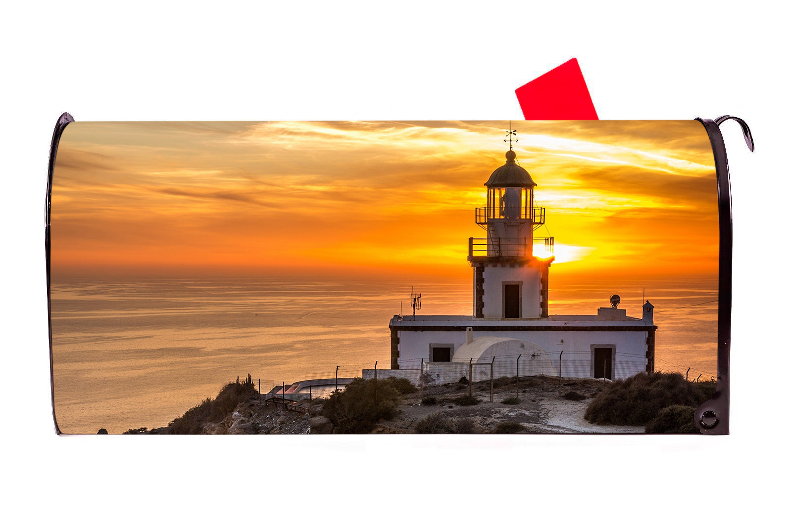 Lighthouse 2 Magnetic Mailbox Cover - Mailbox Covers for You