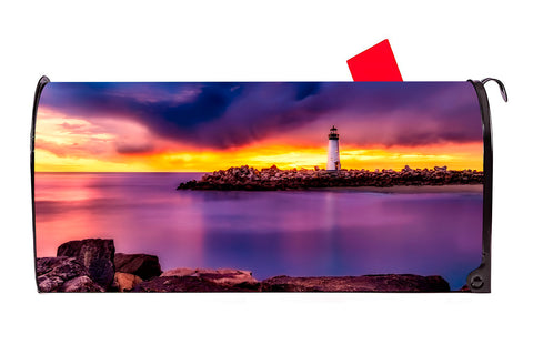 Lighthouse 9 Magnetic Mailbox Cover - Mailbox Covers for You
