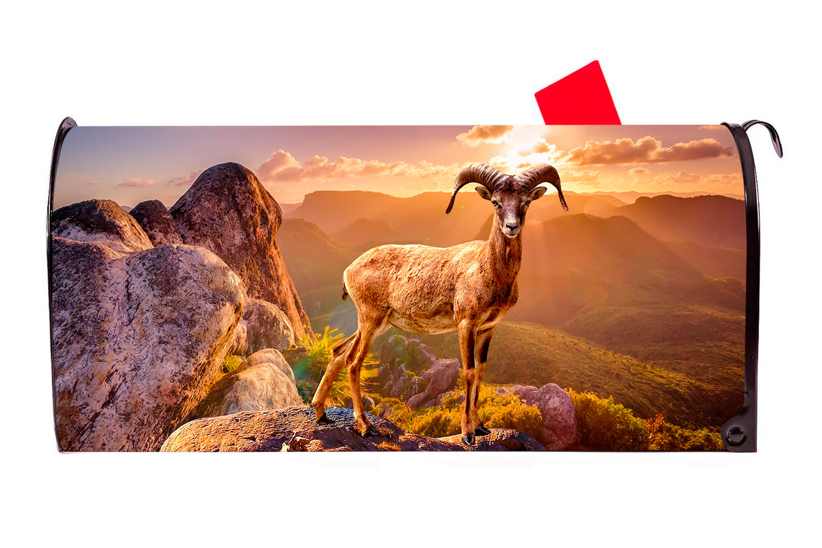Mountain Goat Magnetic Mailbox Cover – Mailbox Covers for You