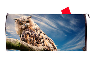Owl 2 Magnetic Mailbox Cover - Mailbox Covers for You