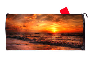 Sunset 2 Magnetic Mailbox Cover - Mailbox Covers for You